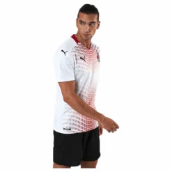 AC Milan Away Shirt Replica White/Red