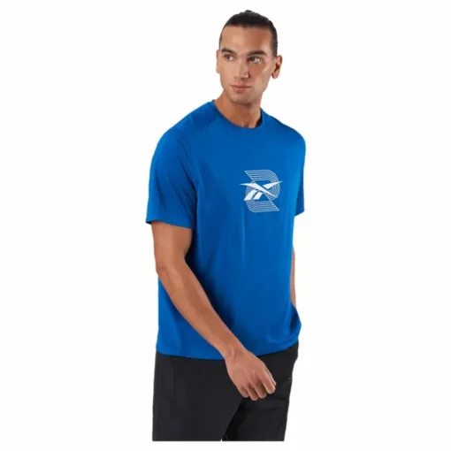 Activchill Graphic Move T-Shirt Vector Blue