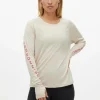 Active Logo Long Sleeve Oatmeal