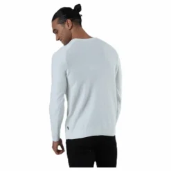 Adam Knit Crew Neck White