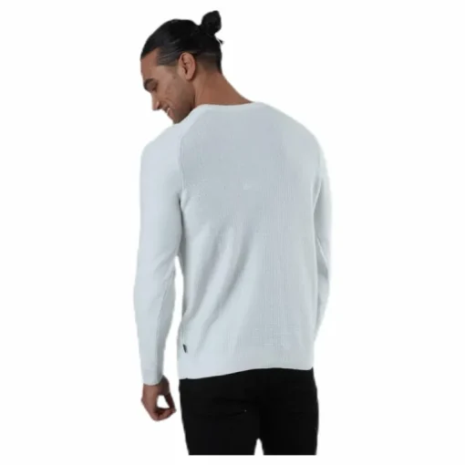 Adam Knit Crew Neck White