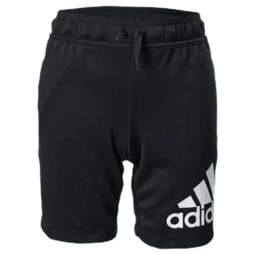 Adidas Boys D2M Big Logo Short Black / White