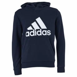 Adidas Boys Essentials Big Logo Hoodie Legend Ink / White