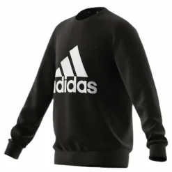 Adidas Boys Essentials Big Logo Sweatshirt Black / White