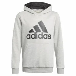 Adidas Essentials Hoodie Medium Grey Heather
