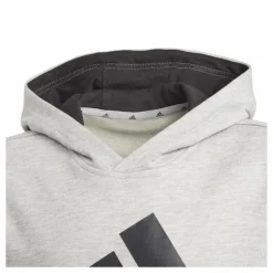 Adidas Essentials Hoodie Medium Grey Heather