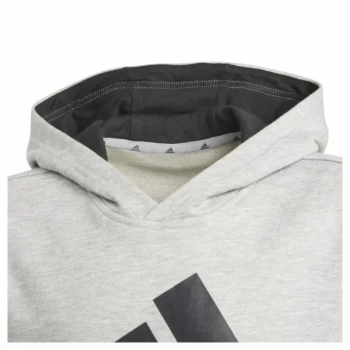 Adidas Essentials Hoodie Medium Grey Heather