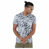 Adidas Fast Graphic Tee Primeblue Men Grey One / White