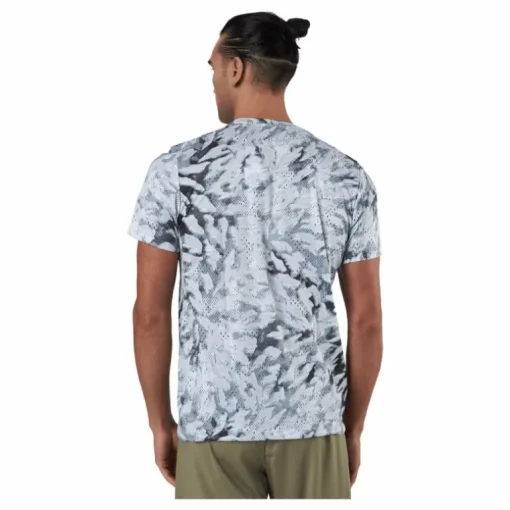 Adidas Fast Graphic Tee Primeblue Men Grey One / White