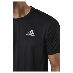 Adidas Fast Primeblue Tee Men Black / Reflective Silver