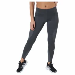 Adidas Fast Running Primeblue Leggings Women Grey Six / Grey Four