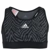 Adidas Girls D2M Bra-Top Black / Grey Six / Black