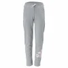 Adidas Girls Essentials Big Logo Pant Medium Grey Heather / Clear Pink
