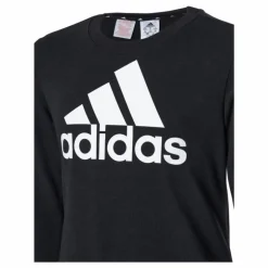 Adidas Girls Essentials Big Logo Sweatshirt Black / White