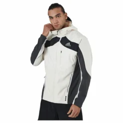 Adidas Marathon Jacket Ocean P.Blue Men Wonder White / Black