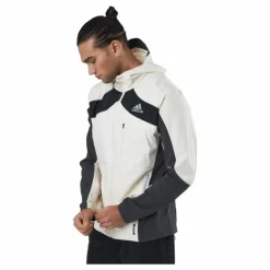 Adidas Marathon Jacket Ocean P.Blue Men Wonder White / Black