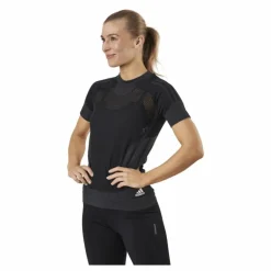 Adidas Primeknit Tee W Black / Dgh Solid Grey