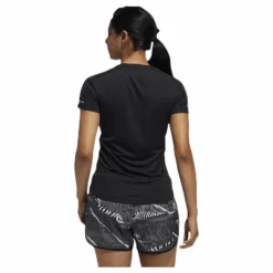 Adidas Run It Short Sleeve Tee Women Black
