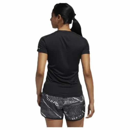 Adidas Run It Short Sleeve Tee Women Black