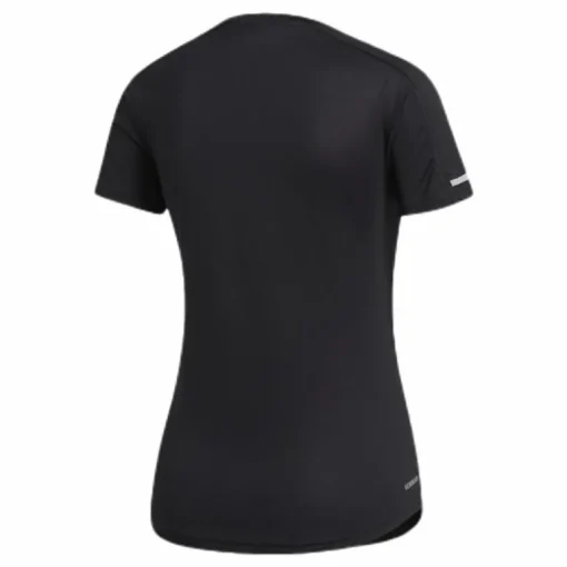 Adidas Run It Short Sleeve Tee Women Black