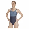 Adidas Sh3.Ro Colorblock 3S Swimsuit Legend Ink / Legacy Blue