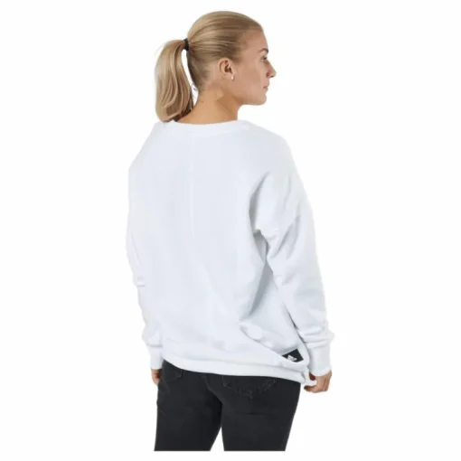Adidas Sportswear Three Bar Sweatshirt White