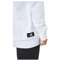 Adidas Sportswear Three Bar Sweatshirt White