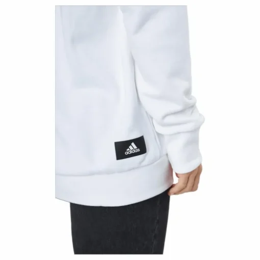 Adidas Sportswear Three Bar Sweatshirt White