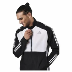 Adidas Track Jacket M Black / White / Halo Silver