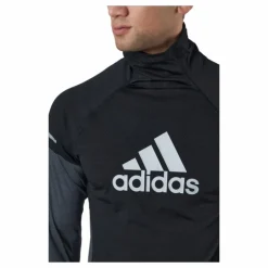 Adidas Turtle Graphic Block Longsleev Tee Men Black / Grey Six