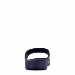 Adilette Aqua Slides Dark Blue / Cloud White / Dark Blue