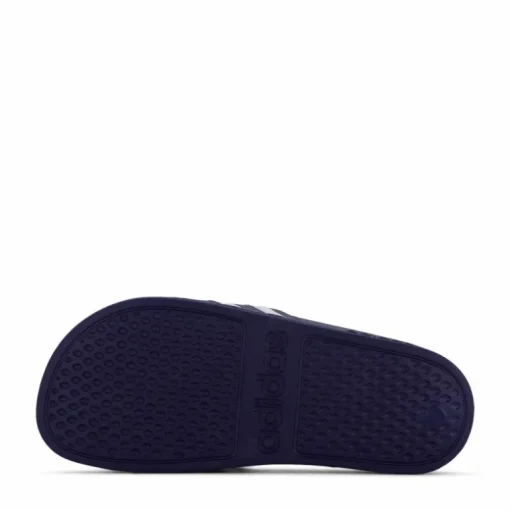 Adilette Aqua Slides Dark Blue / Cloud White / Dark Blue