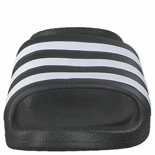 Adilette Aqua Slides Kids Core Black / Cloud White / Core Black