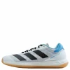 Adizero Fastcourt 1.5 Handball Shoes Cloud White / Core Black / Beam Orange