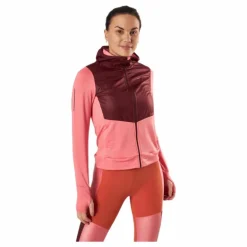 ADV Charge Jersey Hood Jkt Pink/Red