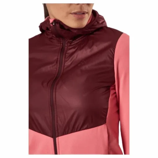 ADV Charge Jersey Hood Jkt Pink/Red