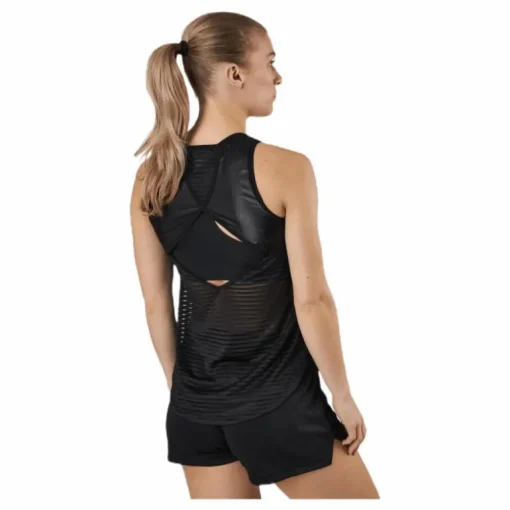 ADV Charge Shiny Singlet Black