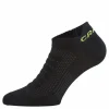 Adv Dry Mid Shaftless Sock Black