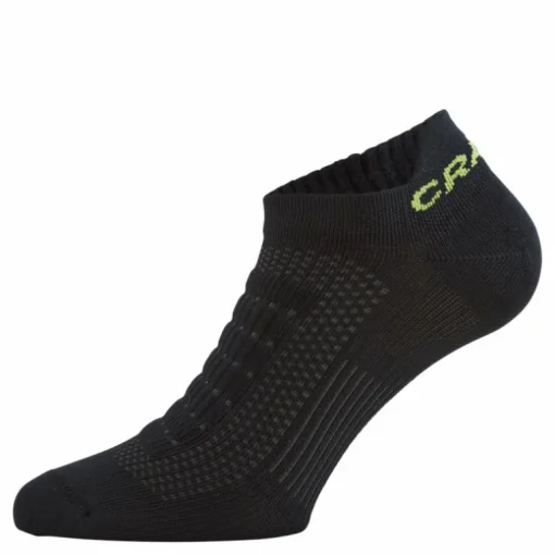 Adv Dry Mid Shaftless Sock Black