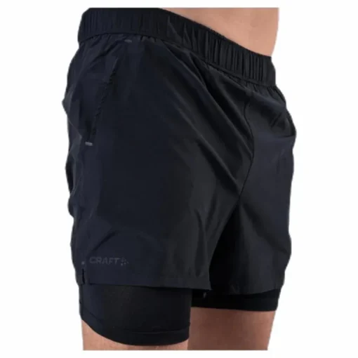 ADV Essence 2-In-1 Stretch Shorts Black