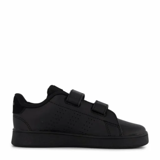 Advantage Lifestyle Court Two Hook-and-Loop Shoes Core Black / Core Black / Grey Six