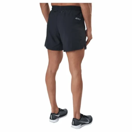 Aero 5 Inch Shorts Black/silver Reflective