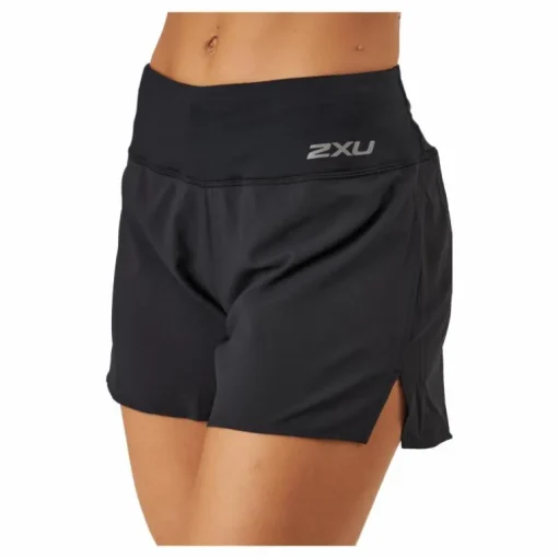 Aero 5 Inch Shorts Black/silver Reflective