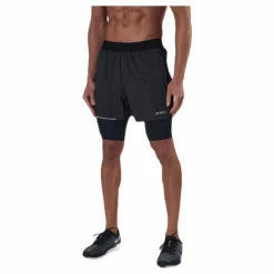 Aero 2-In-1 5" Shorts Black/Silver