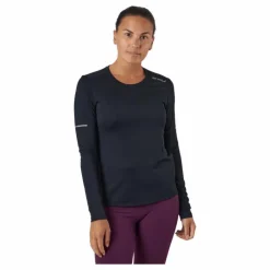 Aero L/s Black/silver Reflective