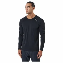 Aero L/s Black/silver Reflective