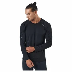 Aero L/s Black/silver Reflective
