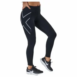 Aero Vent Mid-rise Compressio Black/silver Reflective