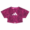 AEROREADY Animal-Print T-Shirt Selufu/Carbon/White