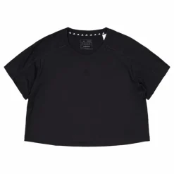 AEROREADY Train Essentials 3 Bar Logo Crop T-Shirt Black